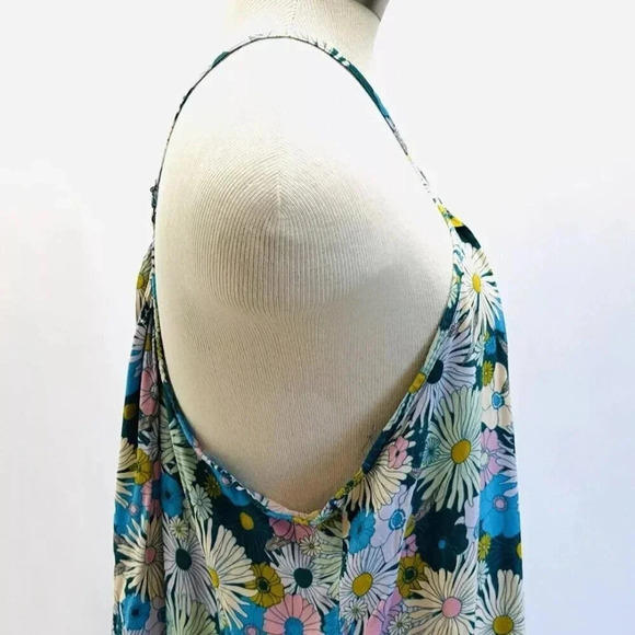 NWT SO GOODS FOR LIFE Juniors Sleeveless Halter Neck Floral Mini Dress Size XXL - Picture 7 of 10